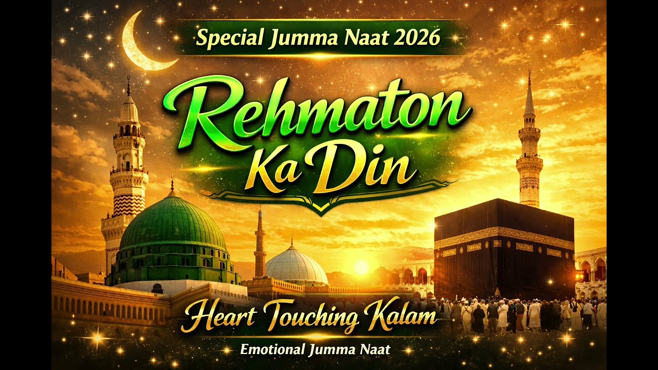 Jumma Ka Noor Aya | Beautiful Jumma Mubarak Naat 2026 | Emotional Islamic Kalam