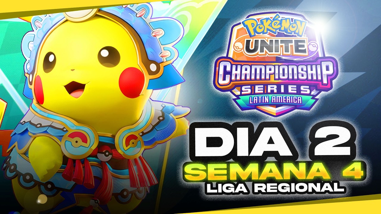 Ligas regionales: 4° Semana - Día 2 | Pokémon UNITE Championship Series | Cast en Español |