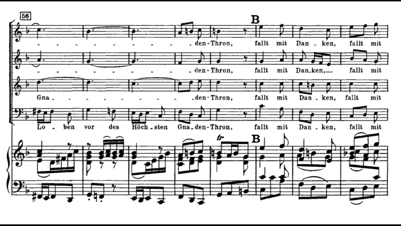 Bach: Christmas Oratorio IV - 1. Fallt mit Danken, fallt mit Loben - Koopman