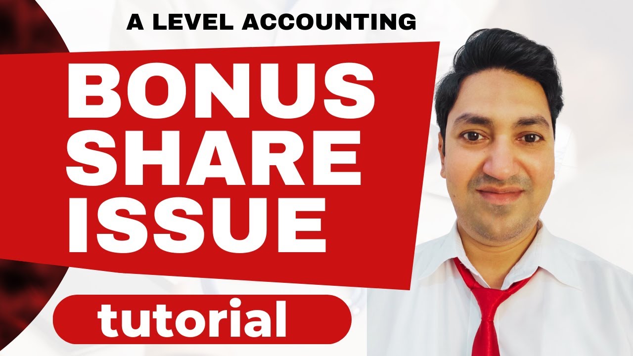 Journal Entry to Record Bonus Share Issue | 9706/22/F/M/22