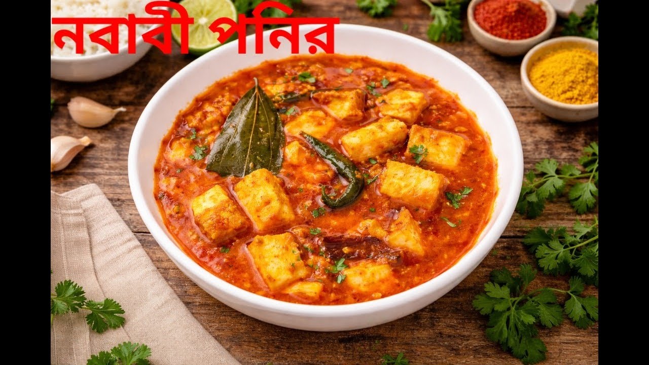 নবাবী পনির বানানোর সহজ রেসিপি | Bengali Style Nawabi Paneer Curry।@shreerrannaghar 
