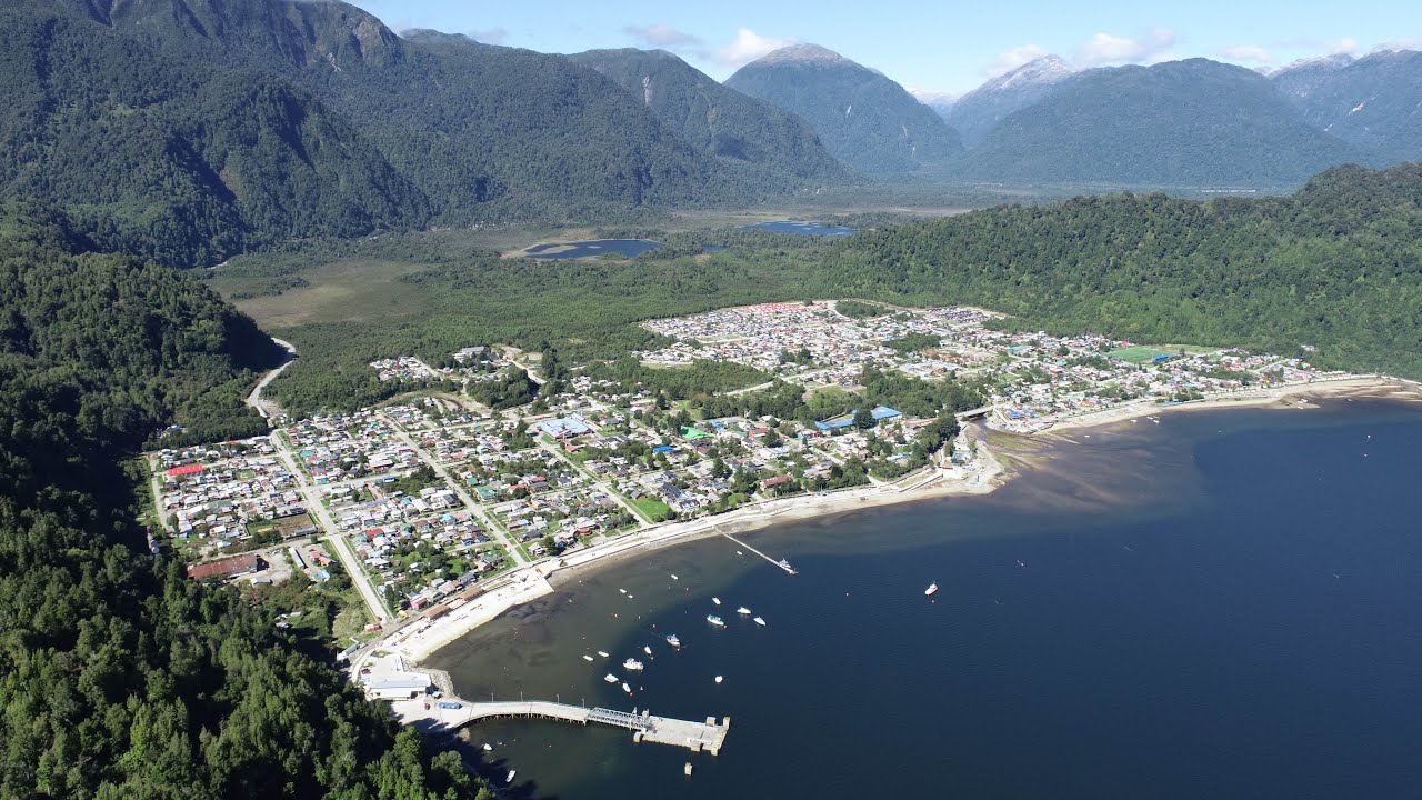 Nuevo borde costero Puerto Cisnes - 13 de marzo 2022