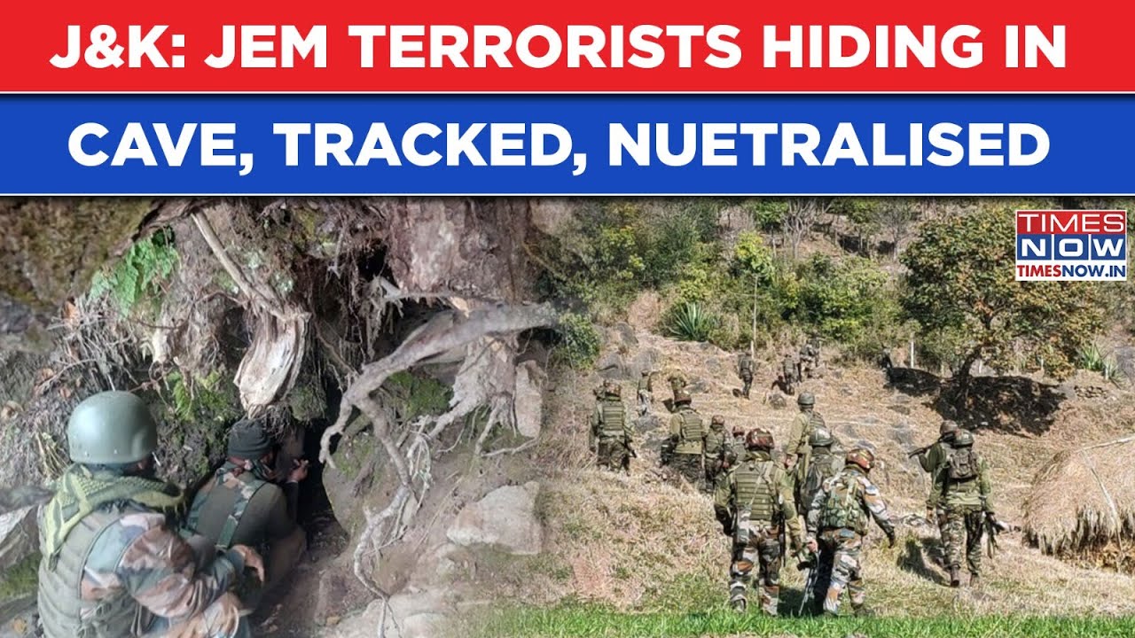 J&K: JeM Terrorists Holed Up In Cave Tracked, Killed Within Minutes By Security Forces In Udhampur