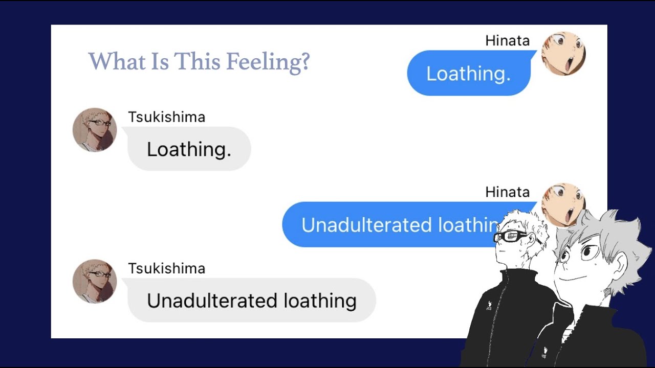 Haikyuu Texts: What Is This Feeling? - Wicked - (lyric prank)