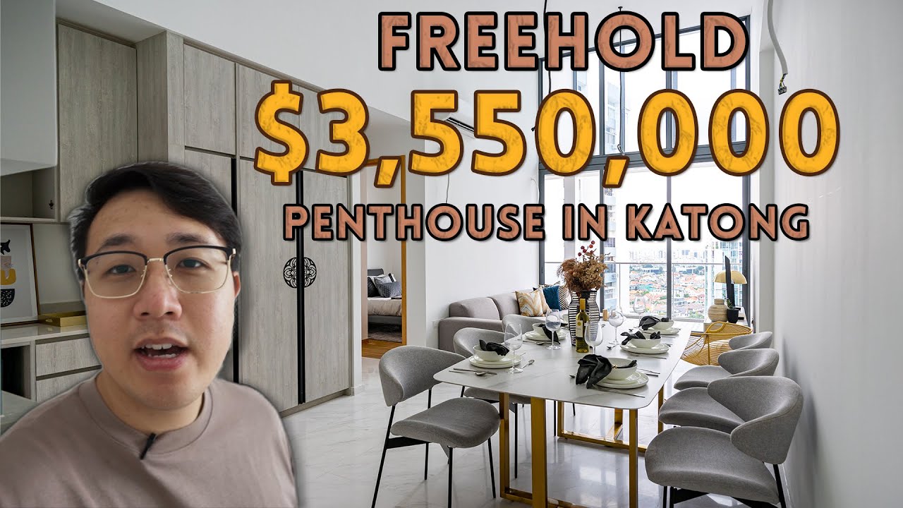 $3.5 Million Freehold Penthouse In Katong  For Sale | Home Tour Video
