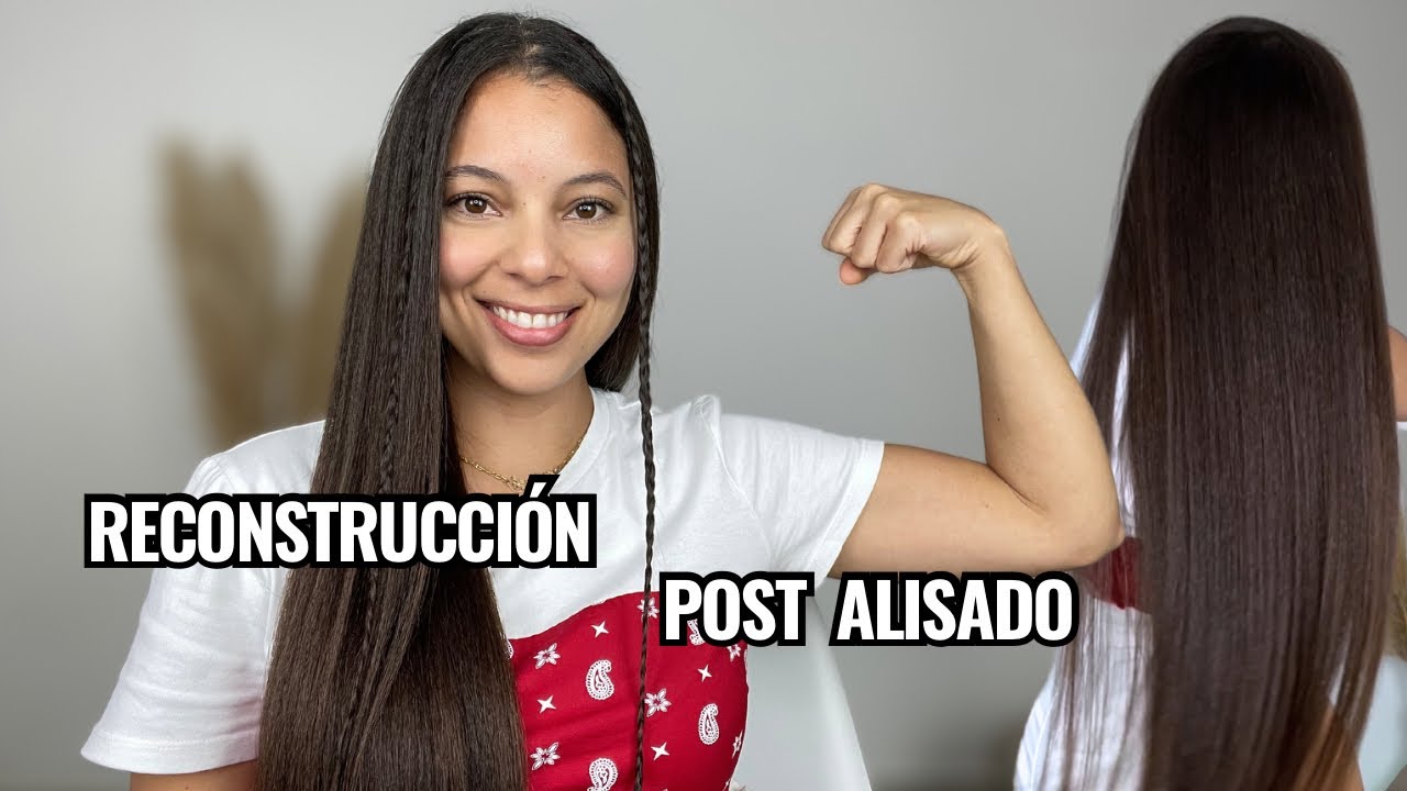 Fortalece tu cabello después del alisado tradicional, desriz o relaxed hair