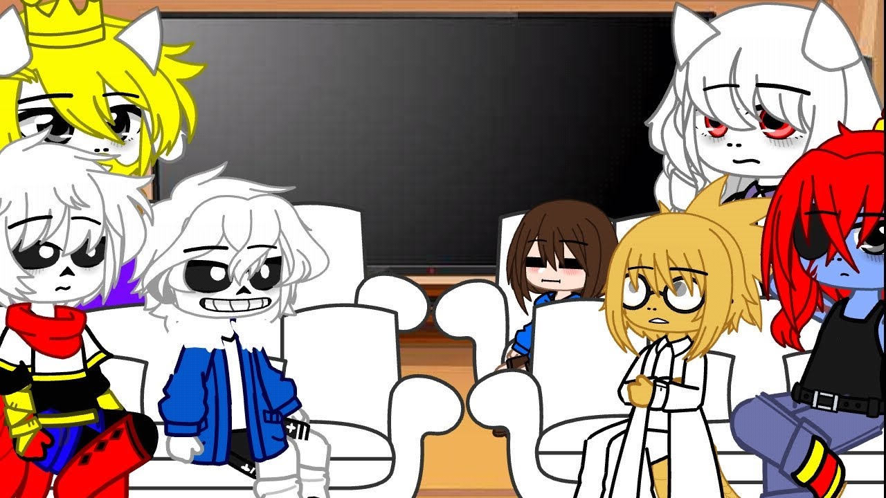 Undertale reacts to deltarune the (not) musical part 1 (inspired)
