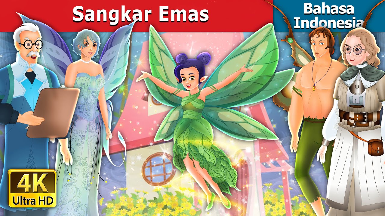 Sangkar Emas | The Golden Cage in Indonesian | Dongeng Bahasa Indonesia | @IndonesianFairyTales