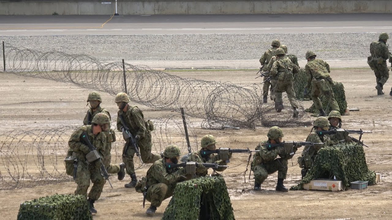平成29年度 高田駐屯地創設67周年記念行事 模擬戦闘訓練