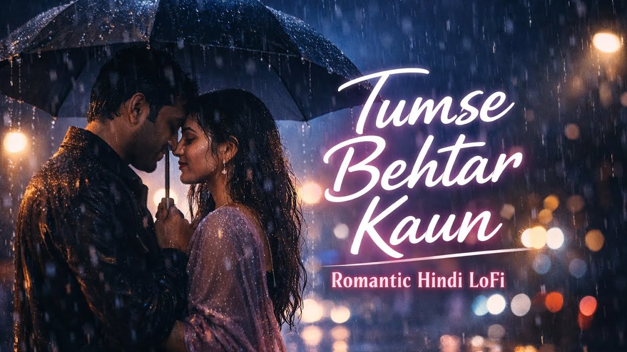 Tumse Behtar Kaun ❤️ Romantic Hindi LoFi | Rainy Night Love Song 2026