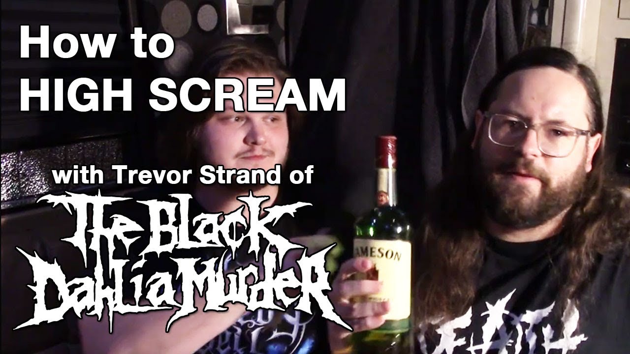 Learn High Screams with THE BLACK DAHLIA MURDER's Trevor Strnad