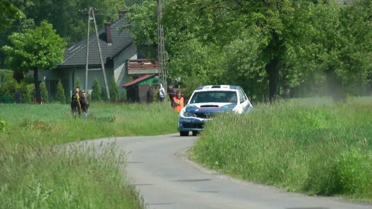 59 Rajd Wisły 2013 - Wojtek Chuchała / Kamil Heller - Subaru Impreza R4