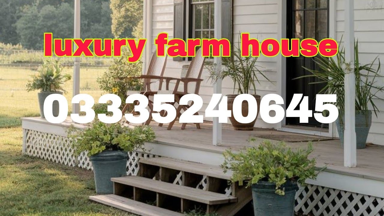 Farm house chak shahzad 30 kanal for sale 0333 5240645