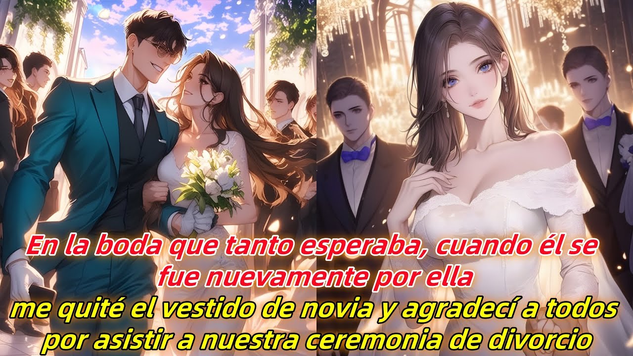 Cuando él se fue por ella, anuncié a todos que ahora era una ceremonia de divorcio.