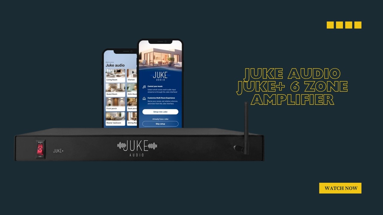 Spotify Connect Just Got Better &mdash; JUKE AUDIO Juke+ 6 Zone Amplifier &mdash; Review