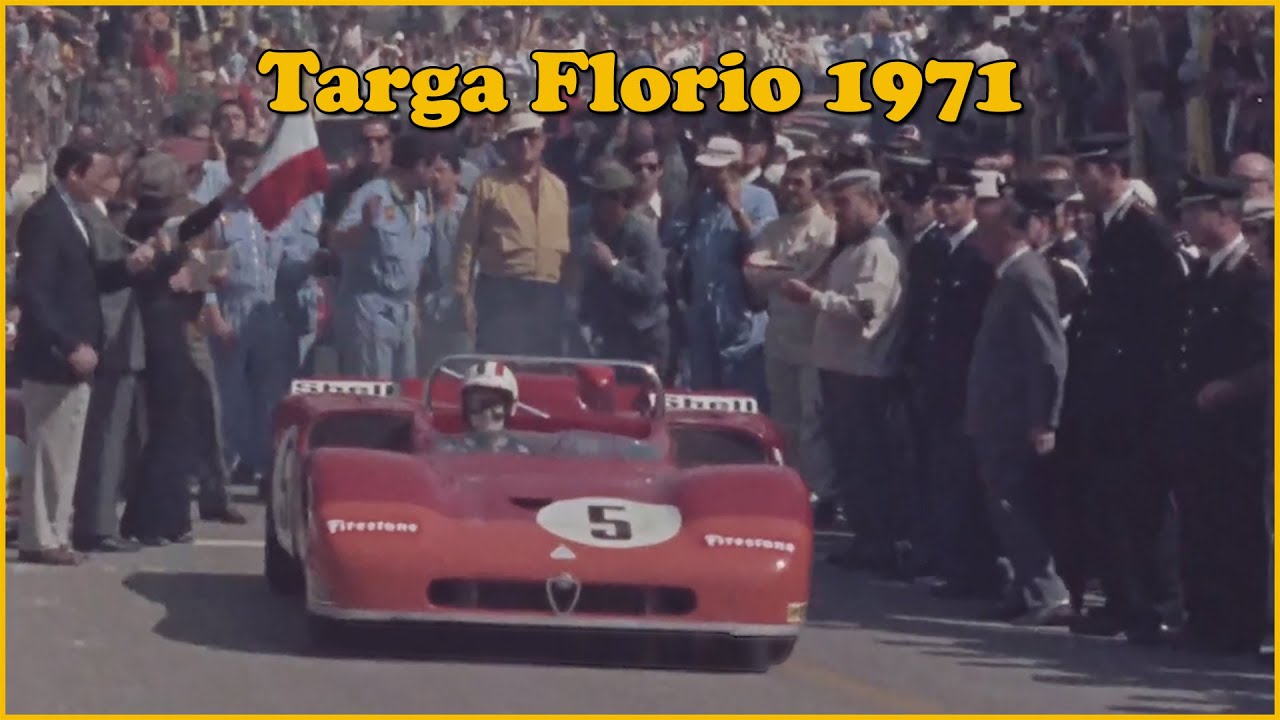 Targa Florio Race - 1971 Rare Italian Film