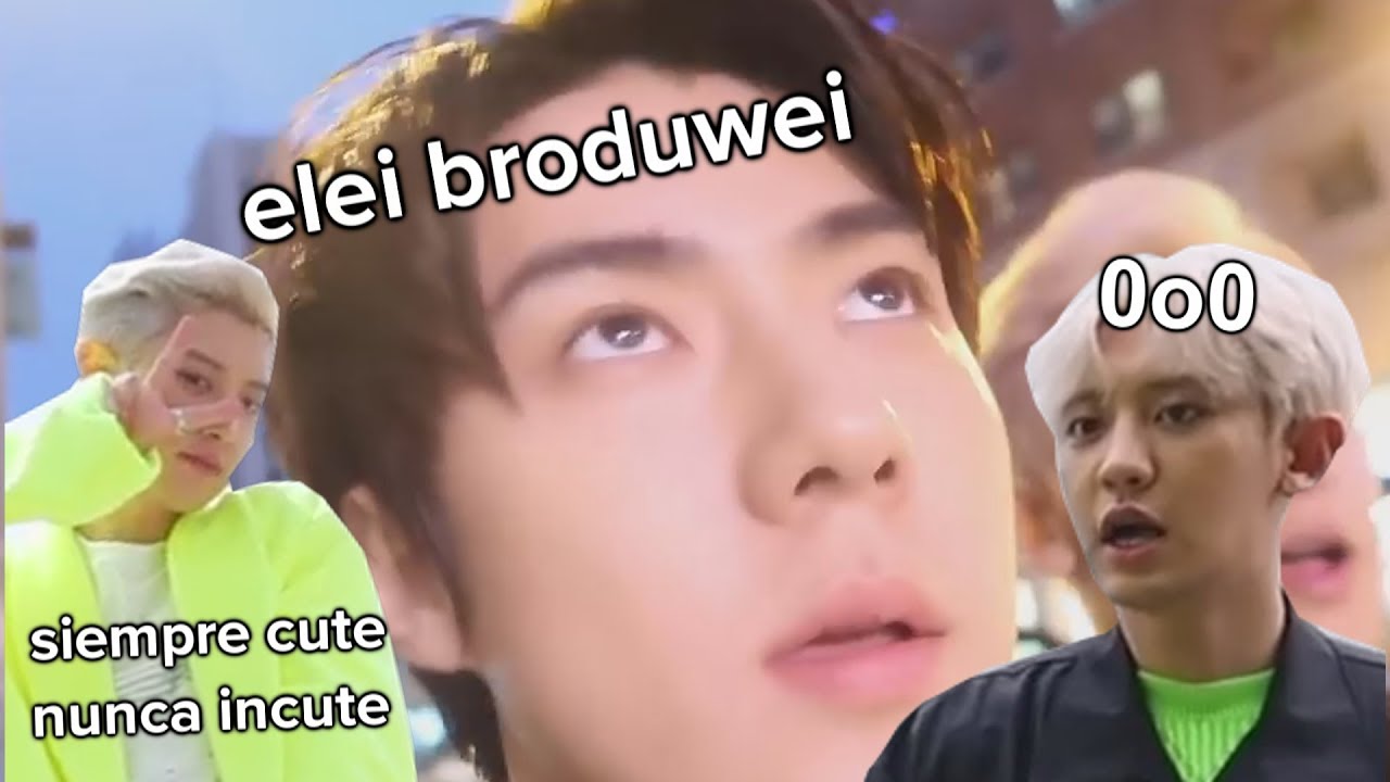 EXO-SC ON CRACK | Chanyeol acosa las piernas de Sehun