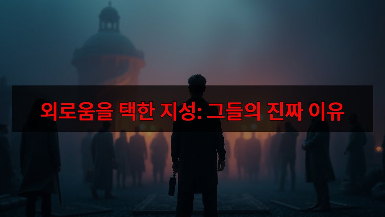 똑똑한 사람들은 왜 혼자를 좋아할까? 🤫 진짜 이유!