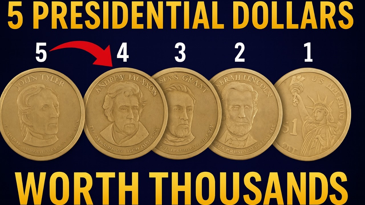 5 Most Valuable Presidential Dollar Coins Worth Money