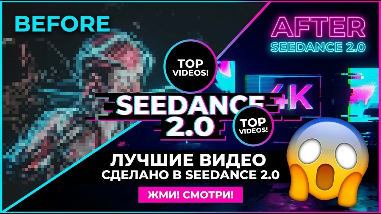Лучшие видео, созданные с помощью Seedance 2.0. Такого качества вы ещё не видели