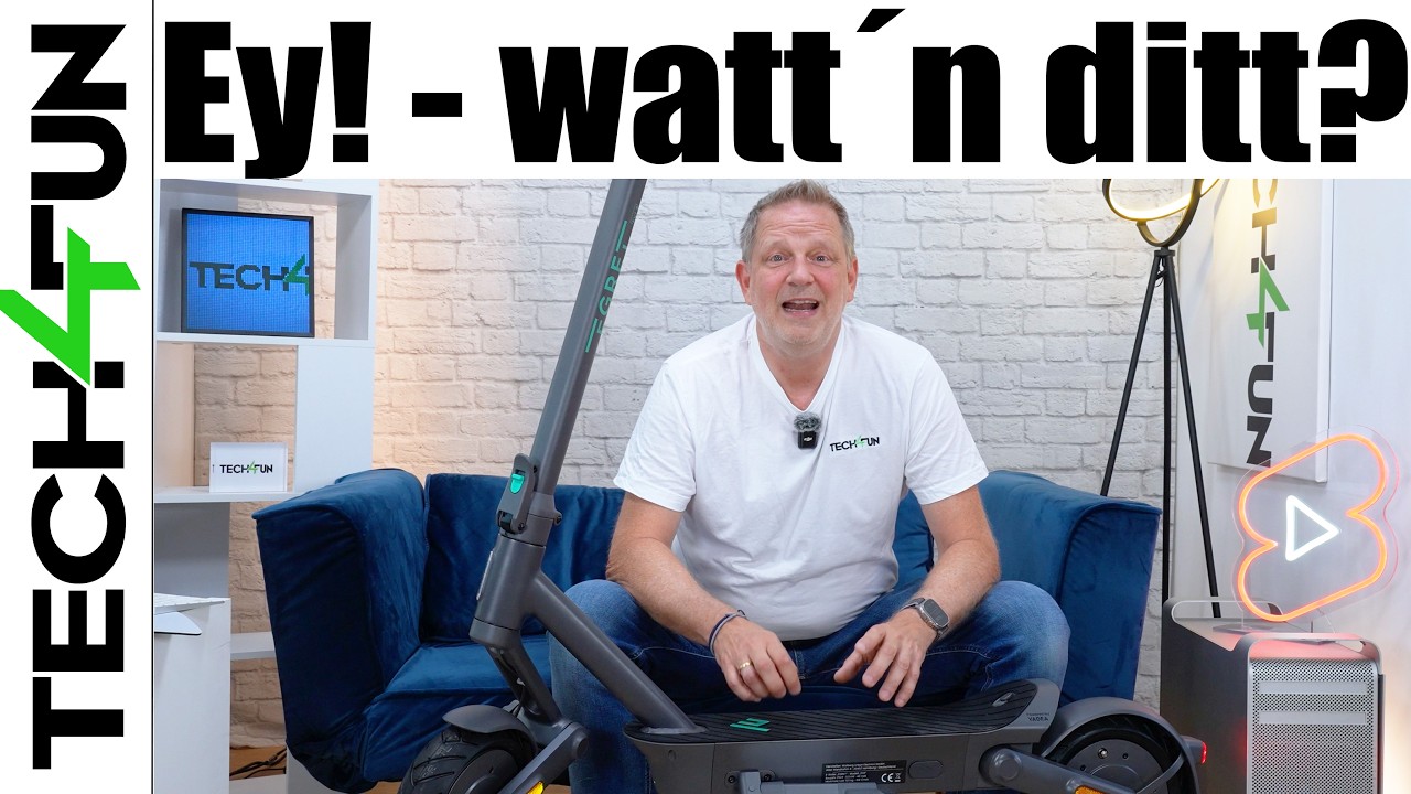 Egret Ey!2 | Vollgefederter E Scooter | Echt Power satt? | XL Check