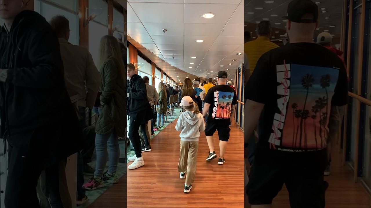 Walking inside the Ecker&ouml;line Ferry! ⛴️ 🇫🇮