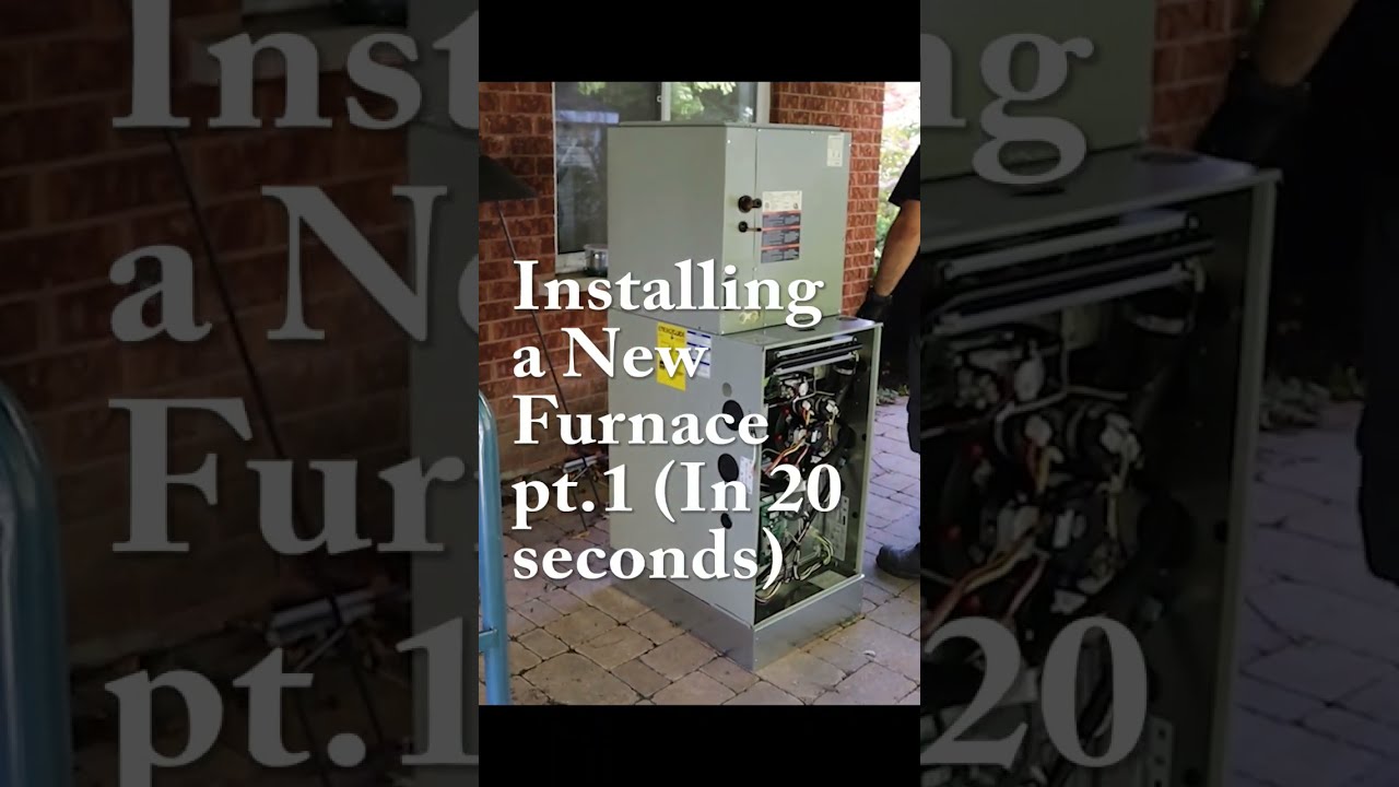 Installing a New Furnace pt.1