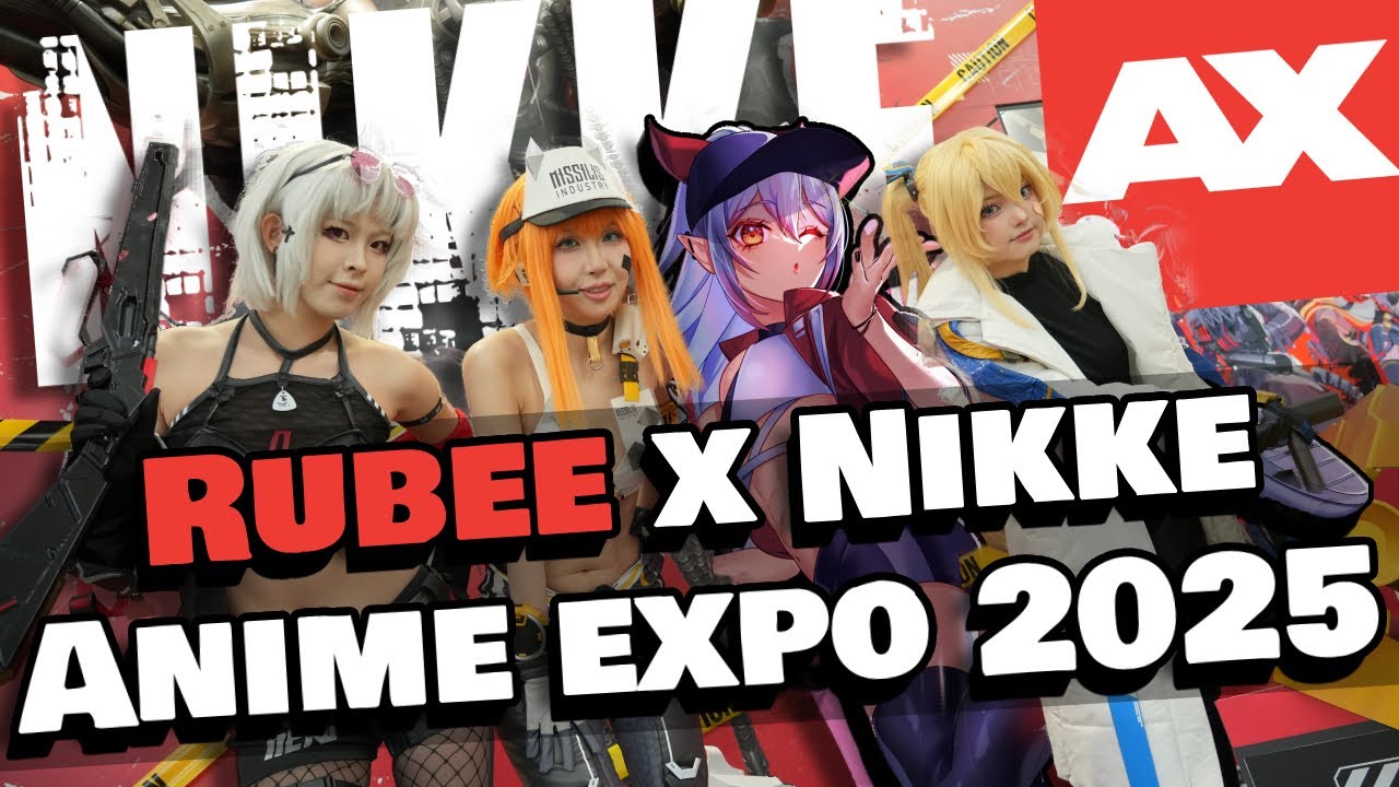 Rubee's First IRL Cosplay + Host at Anime Expo 2025 | IRL Vlog