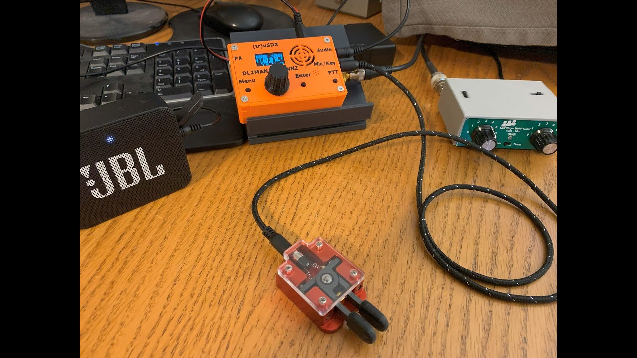 CWT with the (tr)uSDX QRP Transceiver