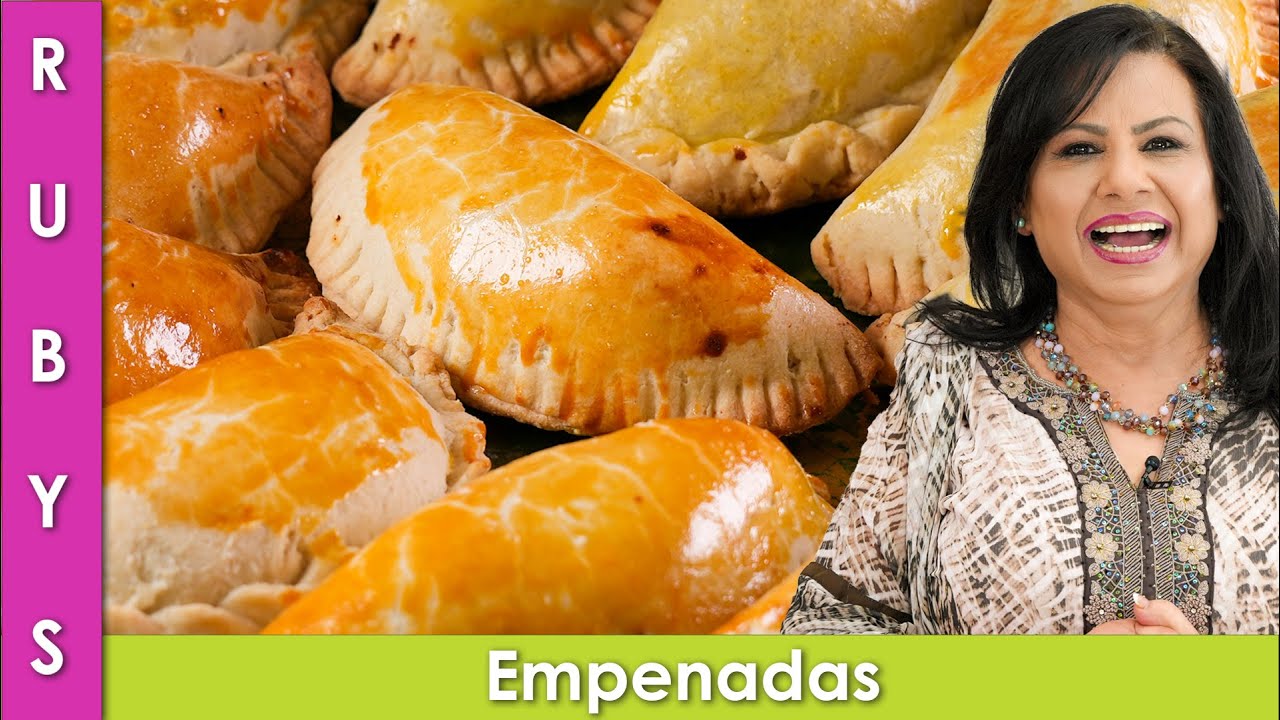 Empanadas Filled with Chicken & Potatoes No Oven Recipe in Urdu Hindi -RKK