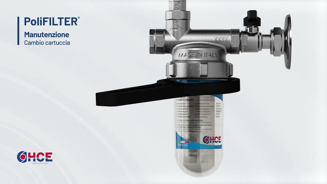PoliFILTER® - Dosatore di polifosfati e silicati - ITA
