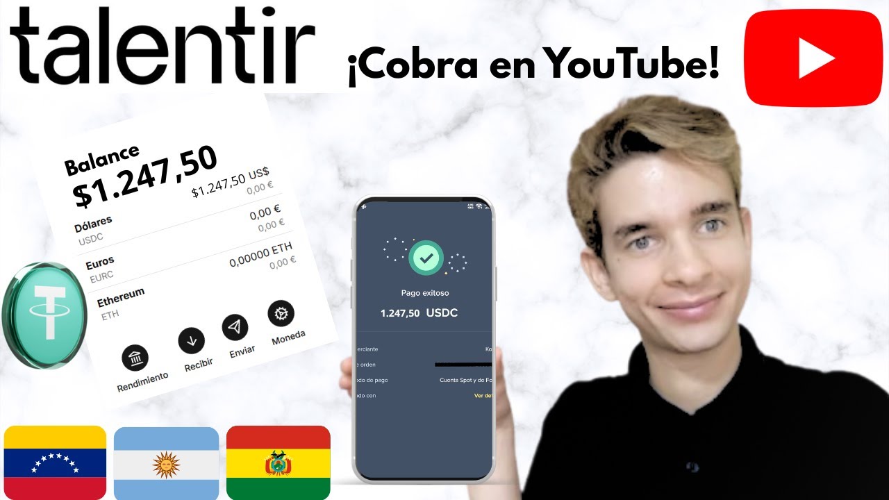 C&oacute;mo recibir pagos de YouTube en DOLARES en Venezuela y Latinoam&eacute;rica