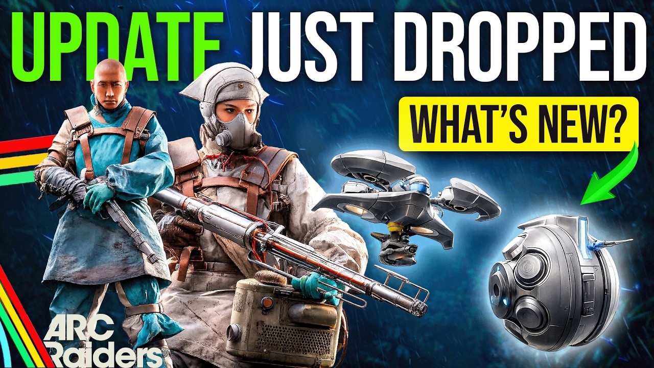 ARC Raiders Shrouded Sky Update is HUGE! Weapon Changes, New ARC & New Project