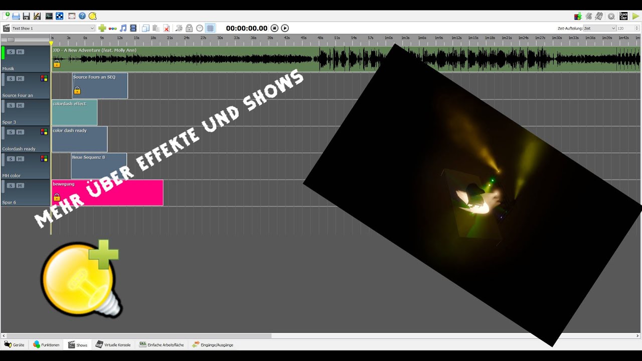 Tutorial | QLC+ Shows