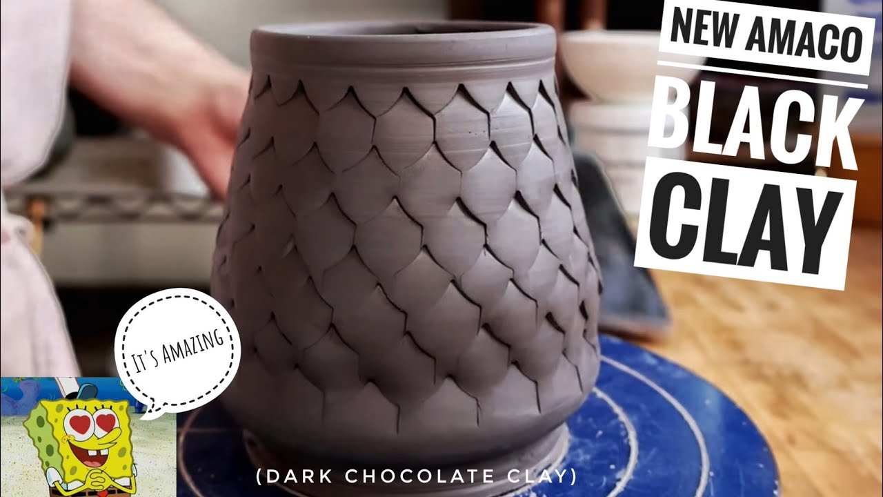 AMACO new dark chocolate clay body AMACO VS IMCO