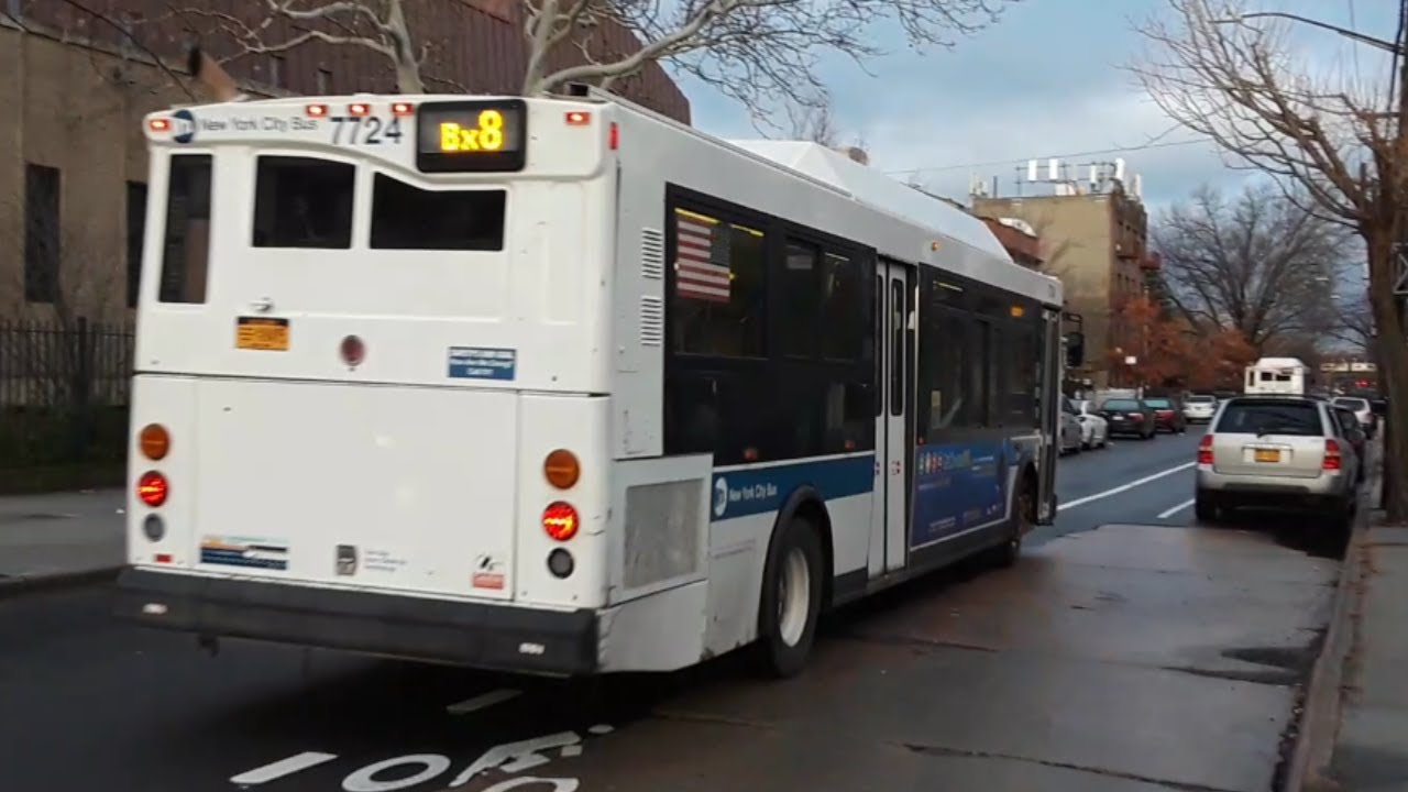 MTA: 2003 Orion VII 07.501 Gen-2 OG CNG's [7729]/[7724] Bx8 buses