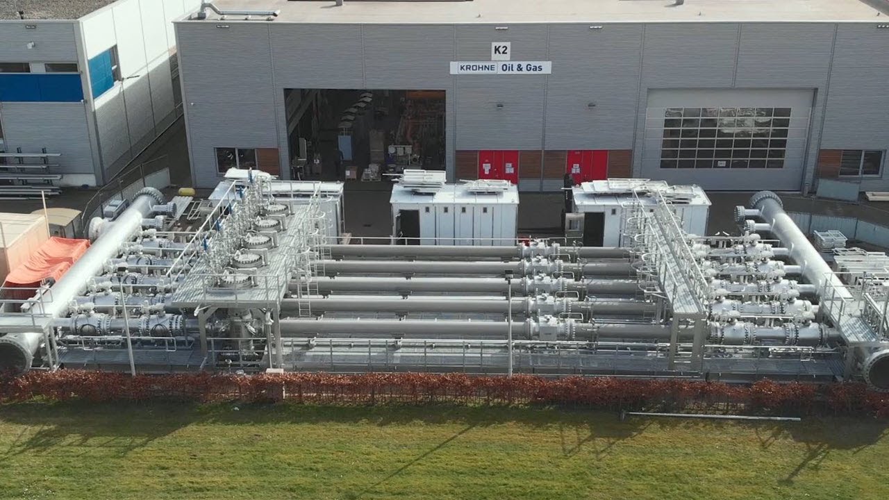 Impressive 48 inch metering skid | KROHNE
