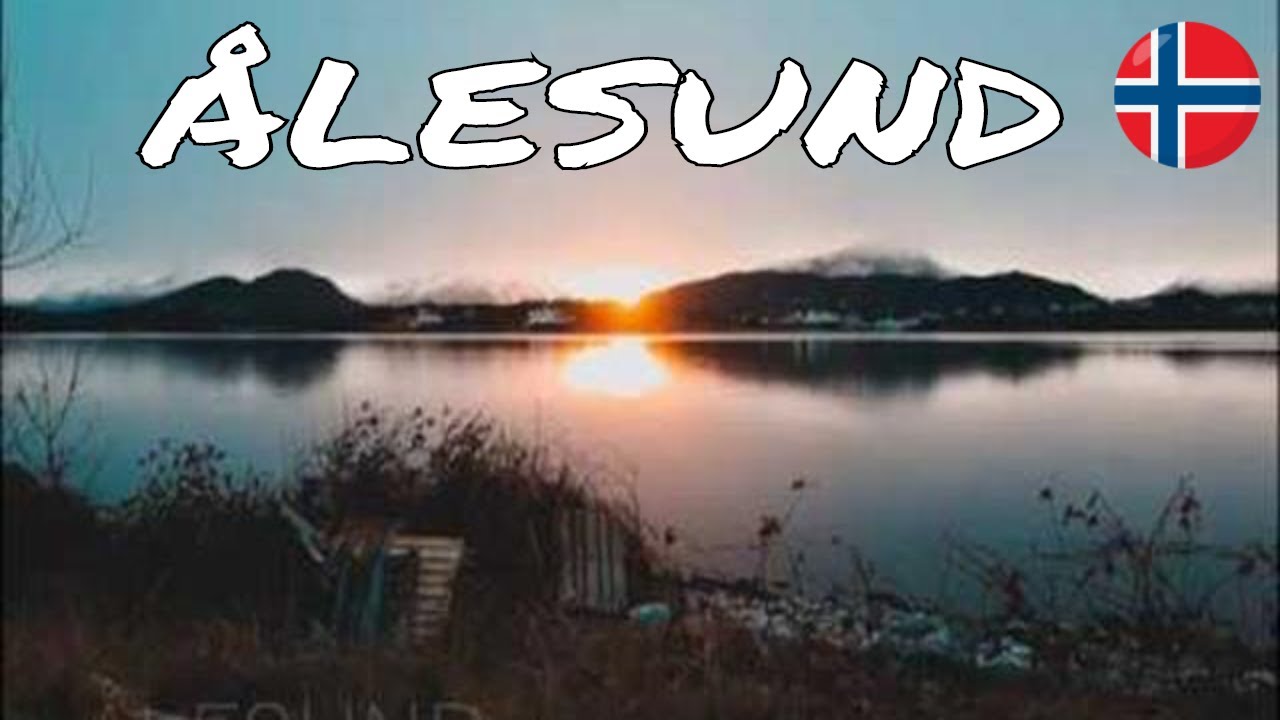 &Aring;lesund Hatlane Slevika - Drone video