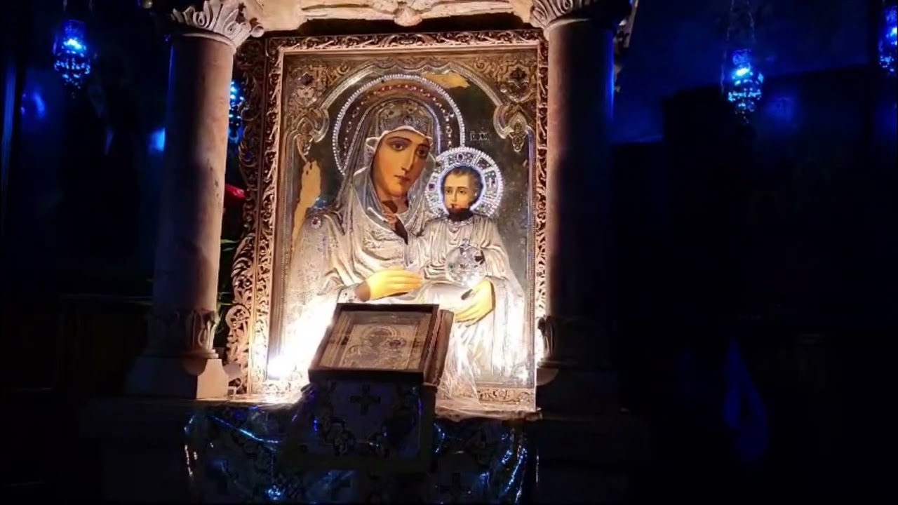Axionul Învierii la Icoana Maicii Domnului din Ierusalim | Mănăstirea Paltin