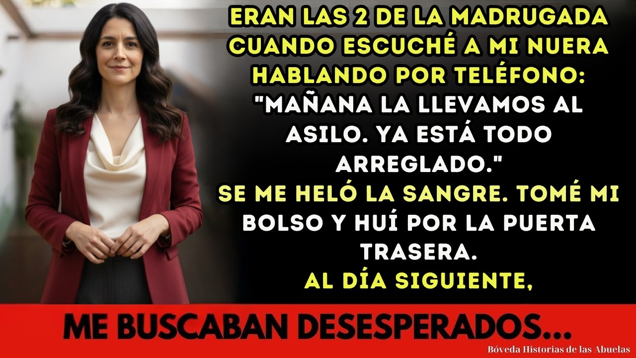 Hui de la Casa de Mi Hijo de Noche Tras Descubrir el Plan Secreto de Mi Nuera…
