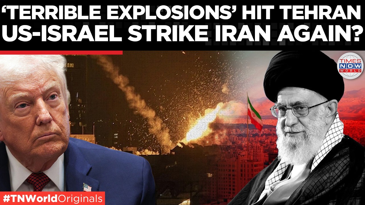 TEHRAN IN FLAMES: Israel Launches Fresh Wave of Strikes on Tehran, Police Intel Chief Killed