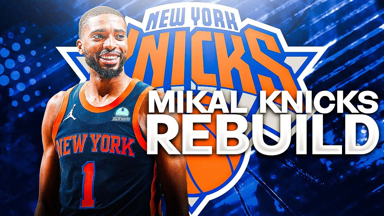 MIKAL BRIDGES NY KNICKS REBUILD! NBA 2K24