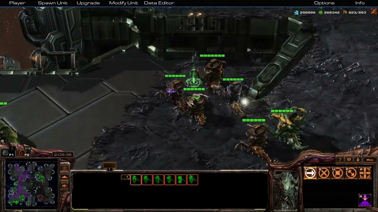 Starcraft 2 Zerg All Heroes Campaign Coop and Unused Units