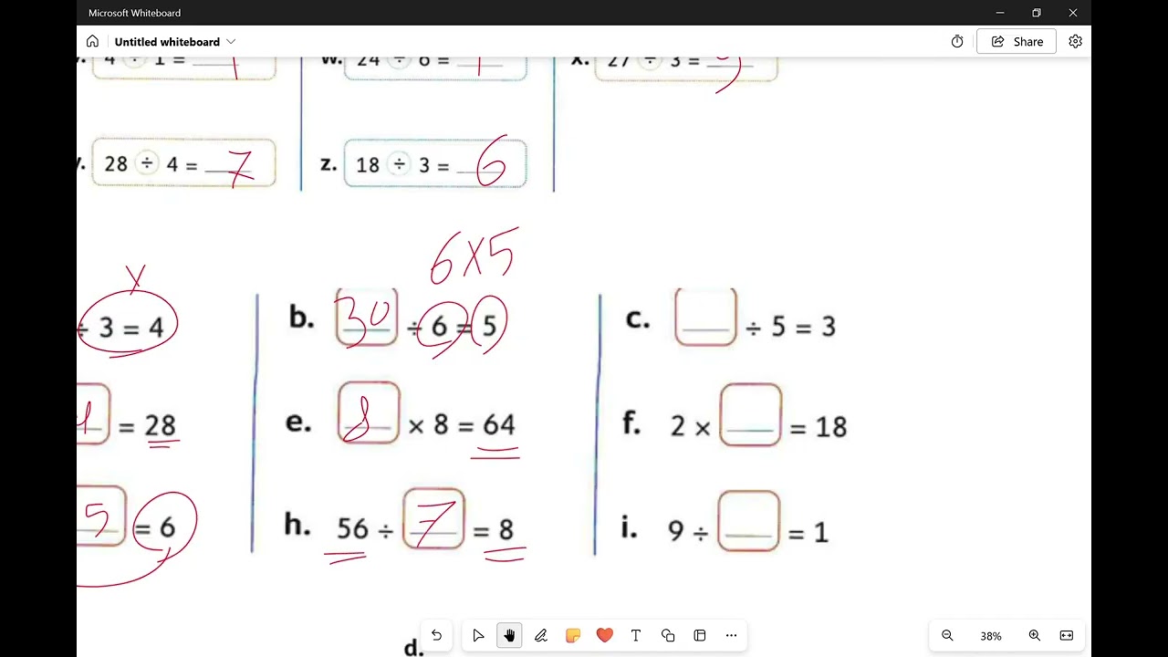 Divided and magic triangle
