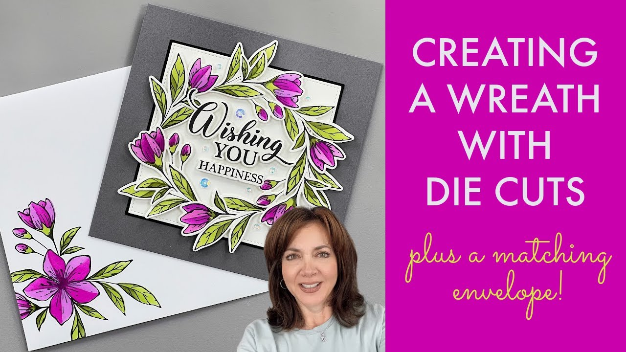 Creating A Wreath With Die Cuts!