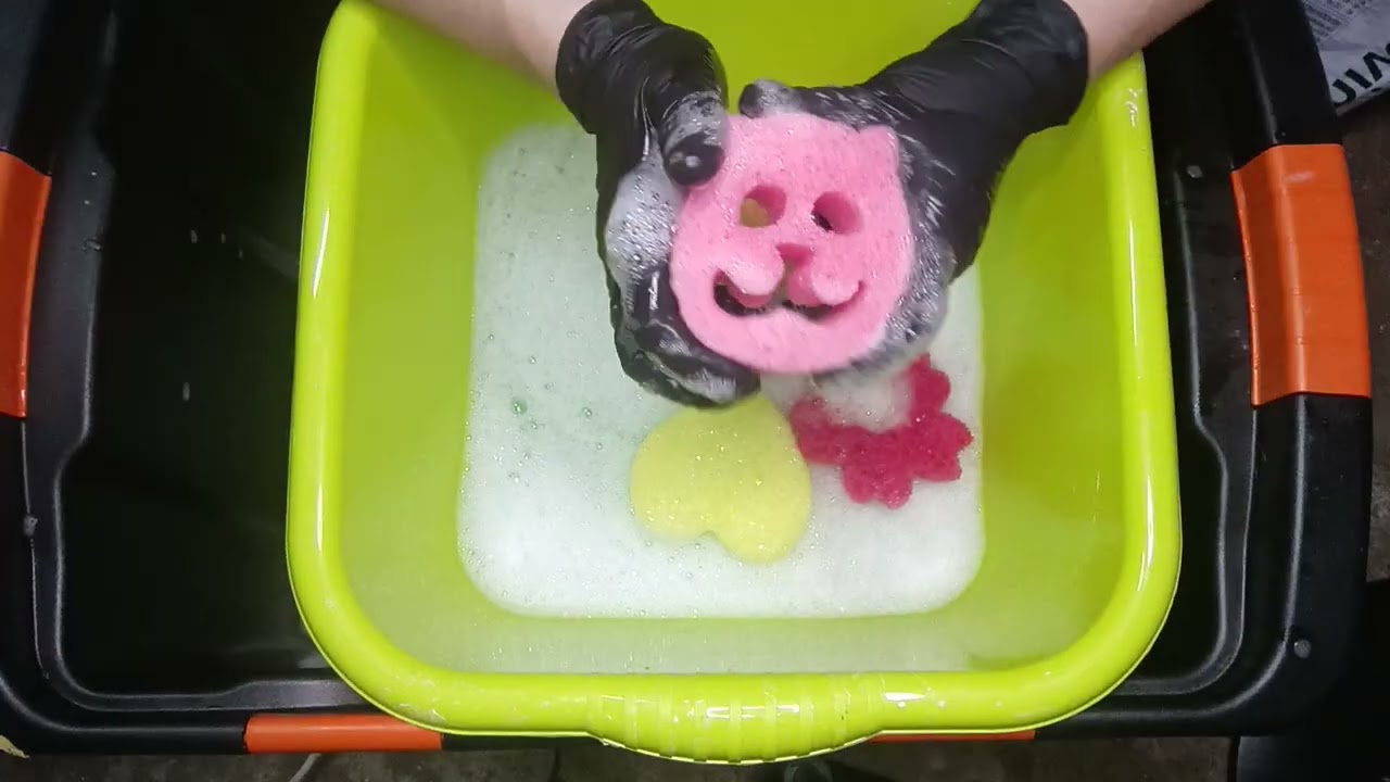🧽 ASMR | VERY HARD SPONGES 😱🫧 Super Satisfying Foam!