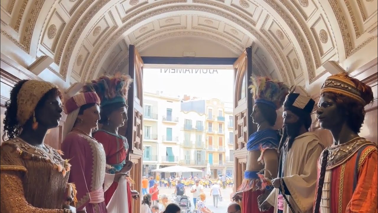 Gegants de Reus a l’Ajuntament - 2023