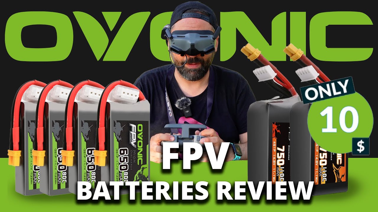 OVONIC FPV MEJORES BATERÍAS - Calidad y BARATAS