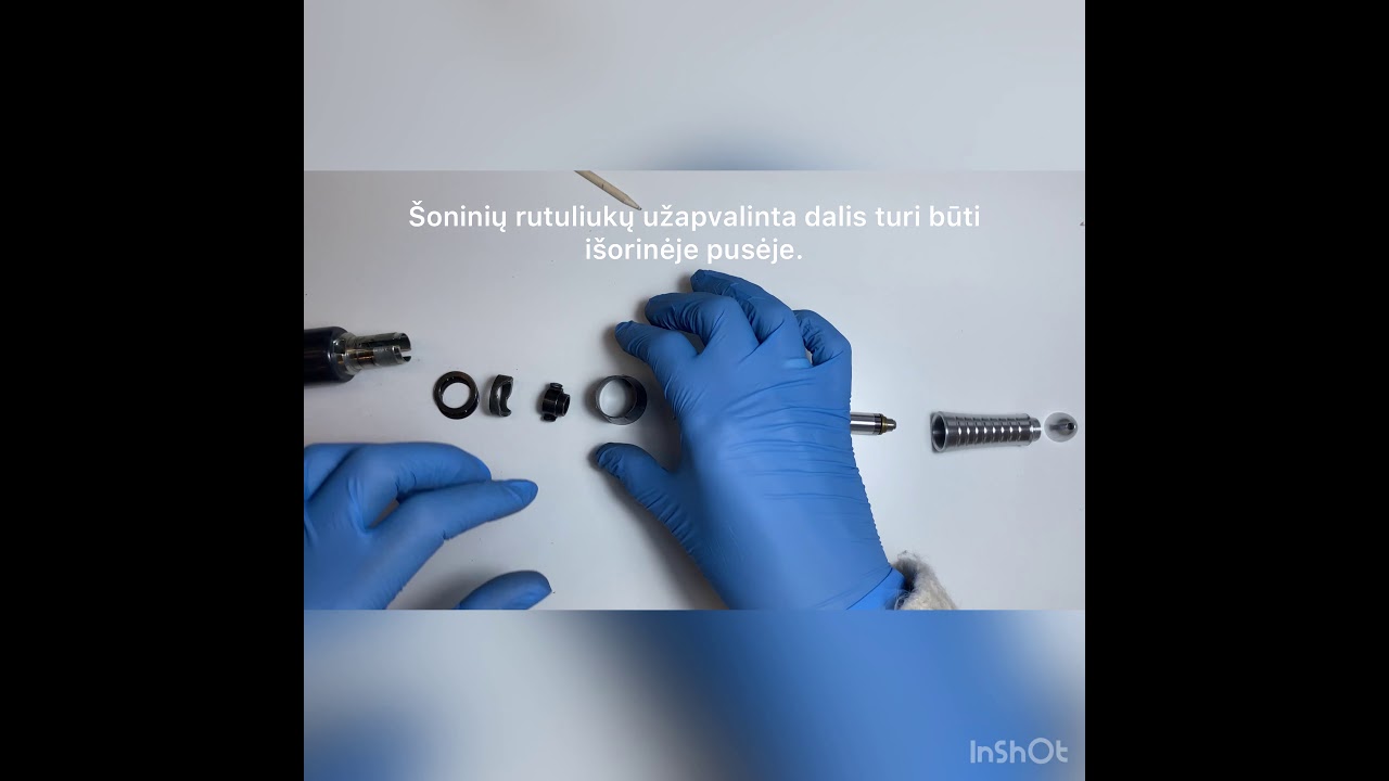 Kaip išardyti, išvalyti ir surinkti frezos rankenėlę? How to clean nail drill?