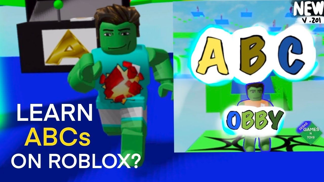 Collecting LETTERS on ABC OBBY v2 | FREE on #ROBLOX